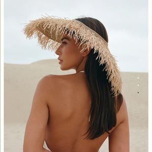 Cult Gaia SORAY VISOR- Natural